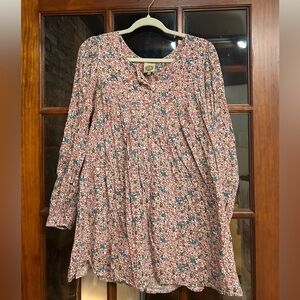 Toujours Toi Family Affairs x UO Floral Tunic